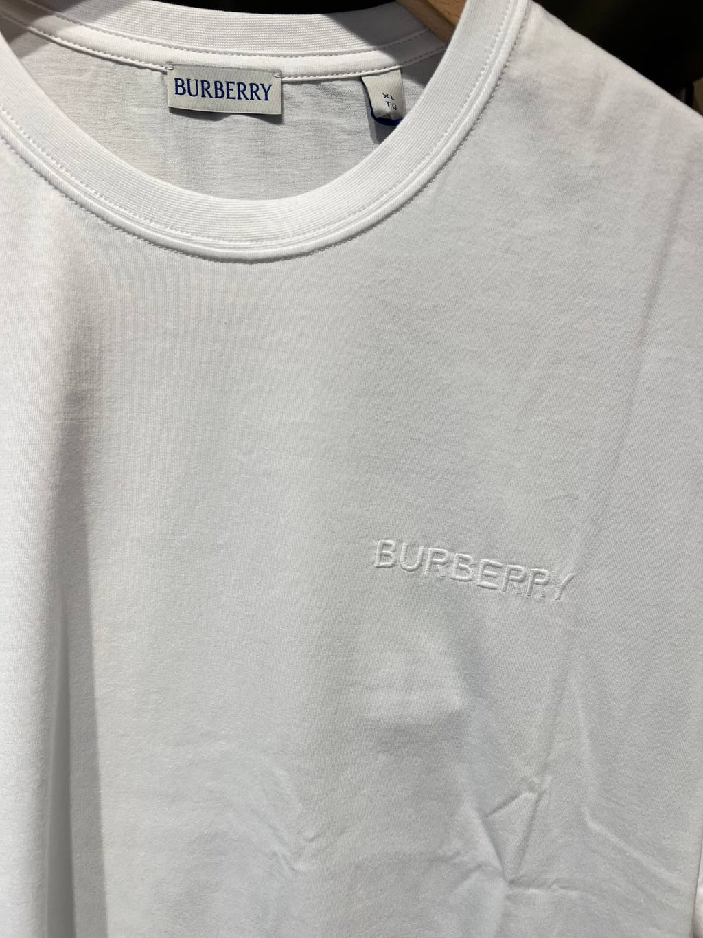 Embroidered Logo Cotton T-shirt