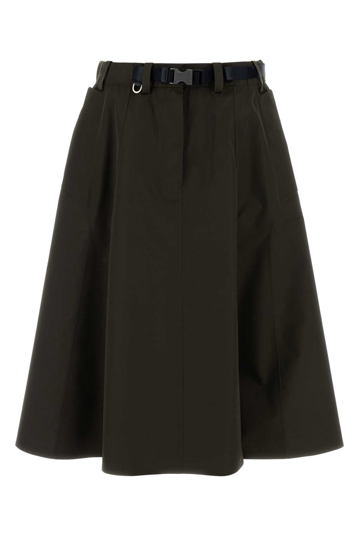 PRADA GONNE For Women Exterior: 65% Recycled polyester 27% Polyurethane 8% Nylon