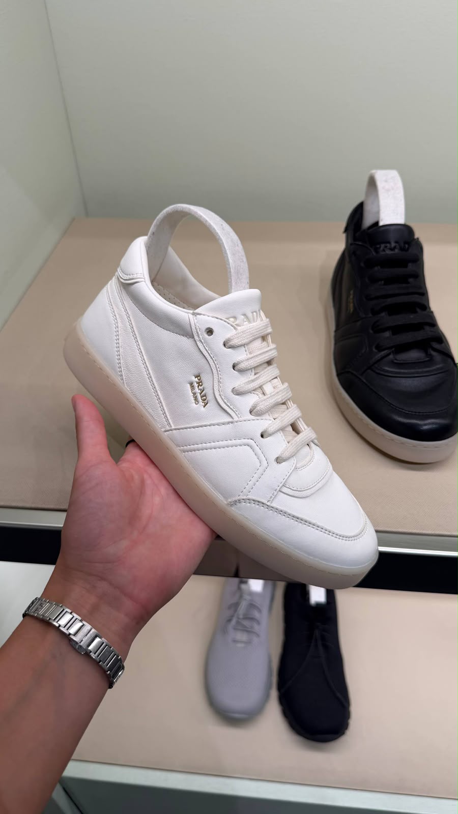 Leather Sneakers
