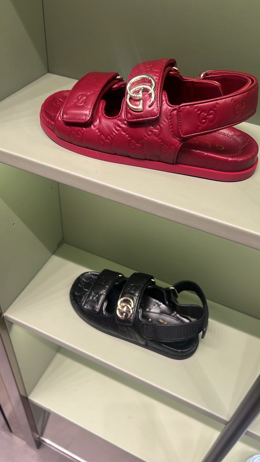 GG Embossed Sandal