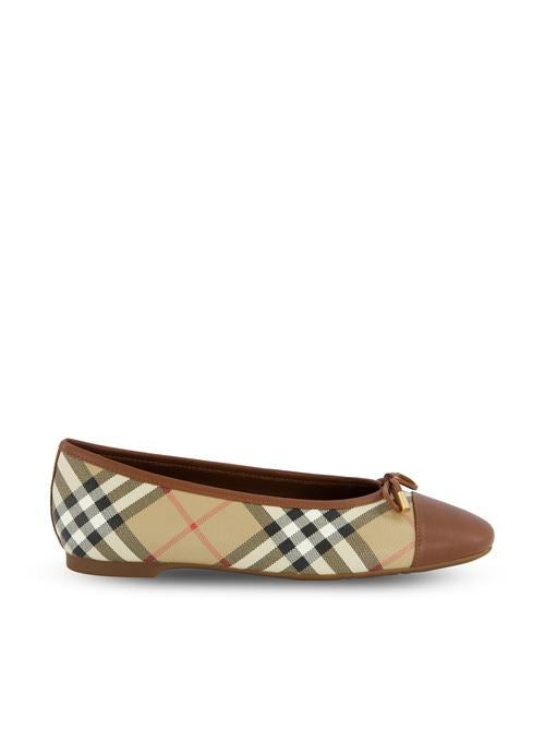 Ballerine Highgate in tela Check