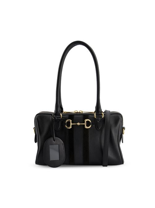Borsetto Medium in pelle nera