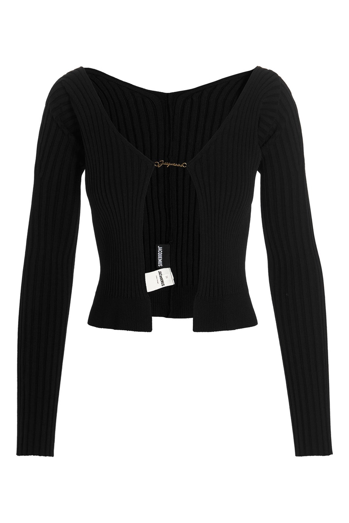JACQUEMUS 'Le Maille Pralu Longue' cardigan For Women 82% vi, 11% pa, 4% ea 3% pl