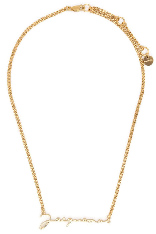 JACQUEMUS 'La Chaine Jacqumes' necklace For Women 100% brass