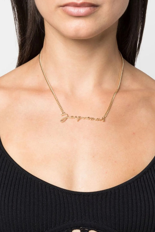 JACQUEMUS 'La Chaine Jacqumes' necklace For Women 100% brass