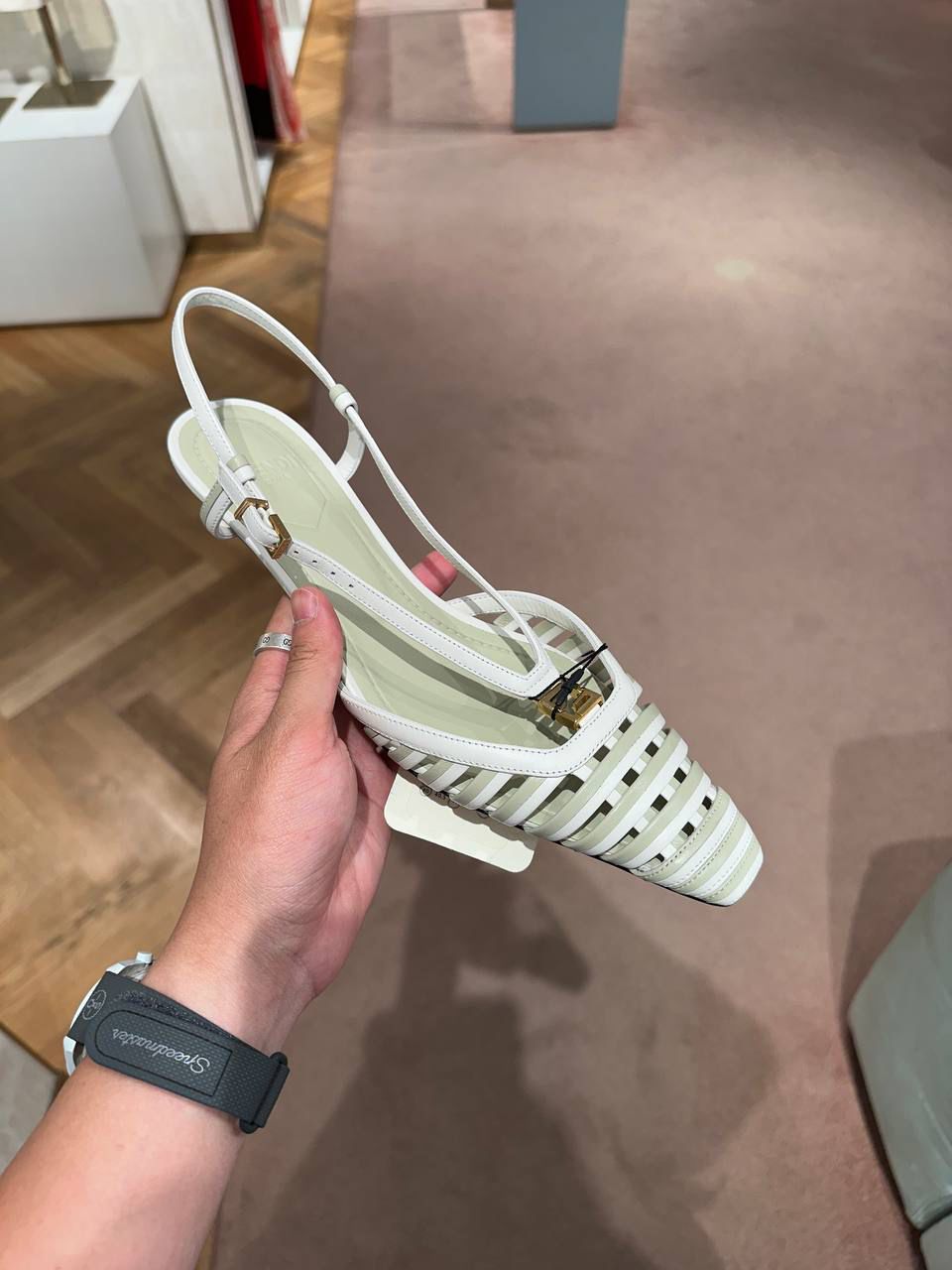 First Cage Slingback