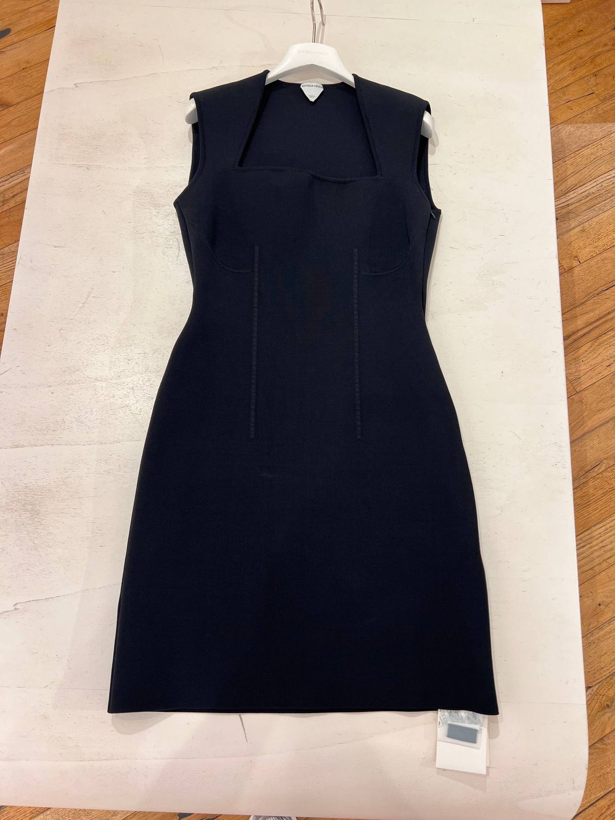 Square Neck Sleeveless Mini Dress