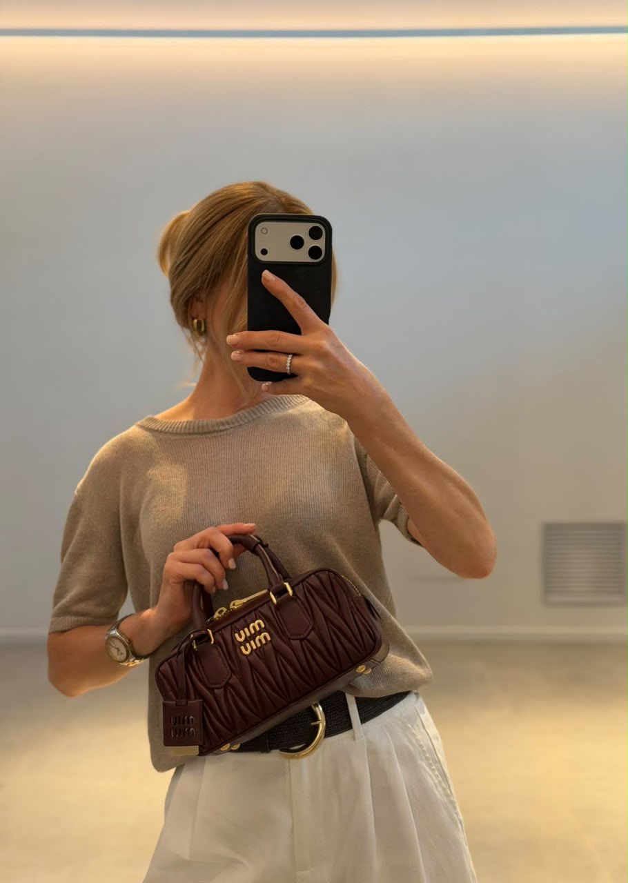 Matelassé Nappa Leather Mini Bag