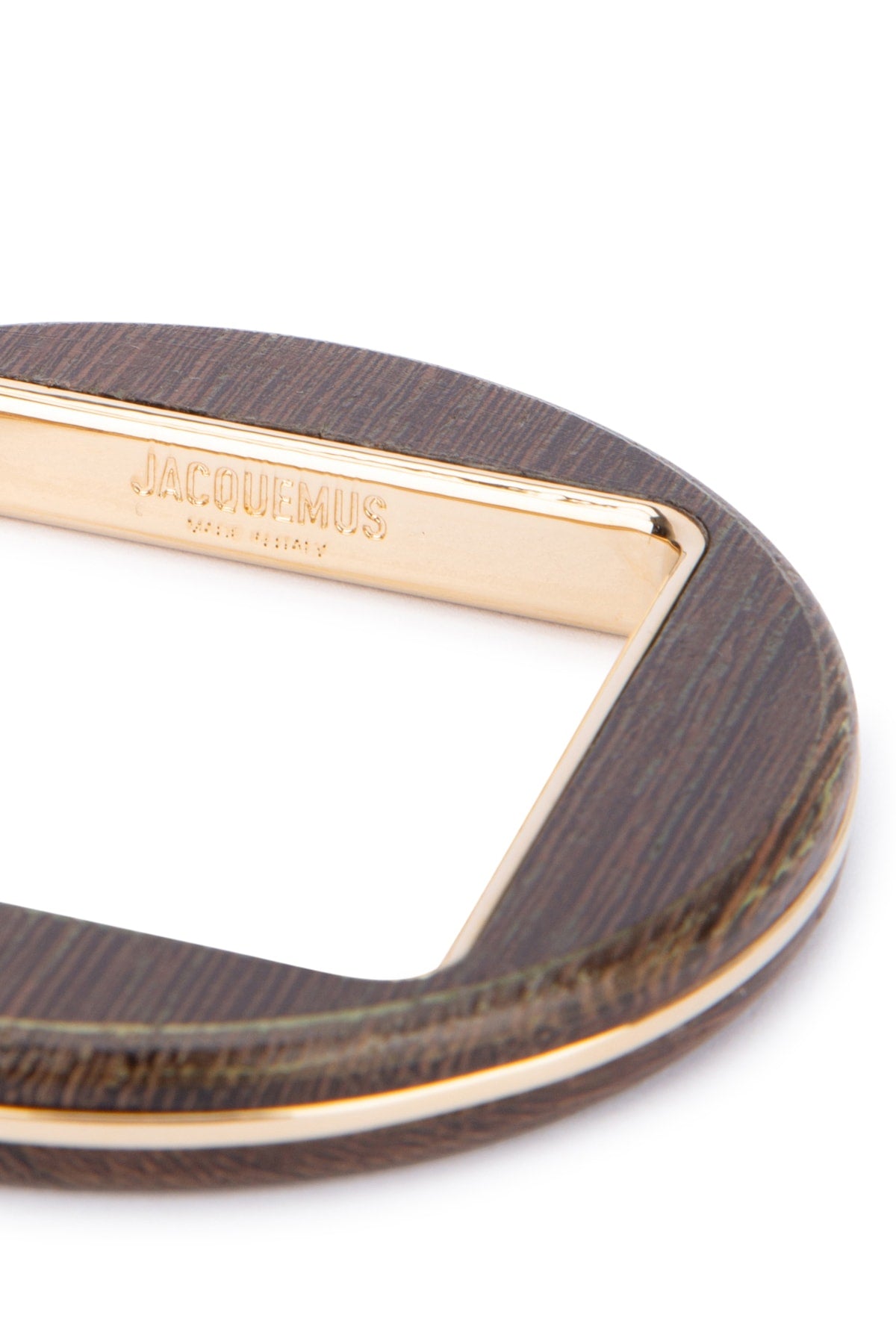 JACQUEMUS LE BRACELET ROND For Women PRINCIPAL:70% ALUMINIUM 30% WOOD