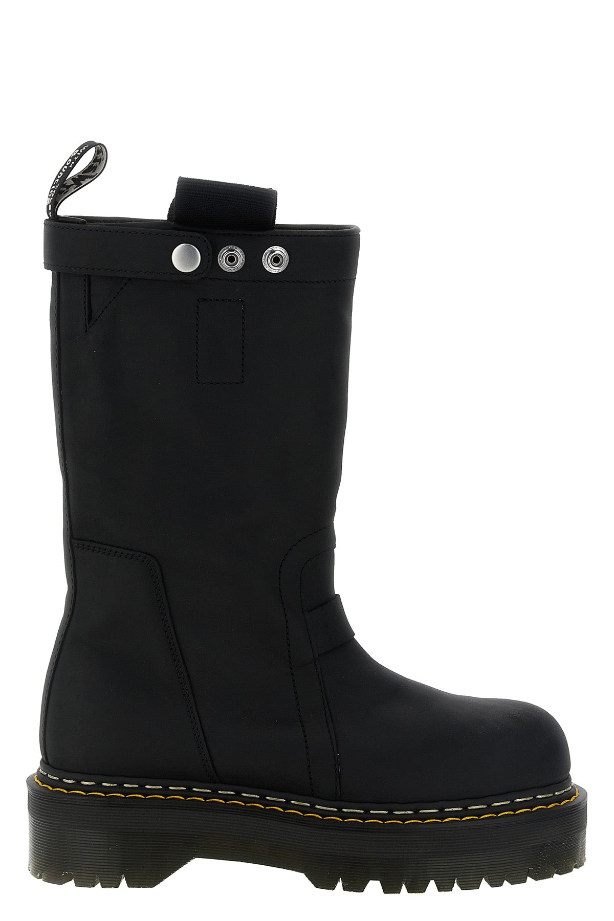 'Quad Sole Pull On' Dr.Martens x RickOwens boots