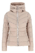 Quilted 'Clair' padded down jacket