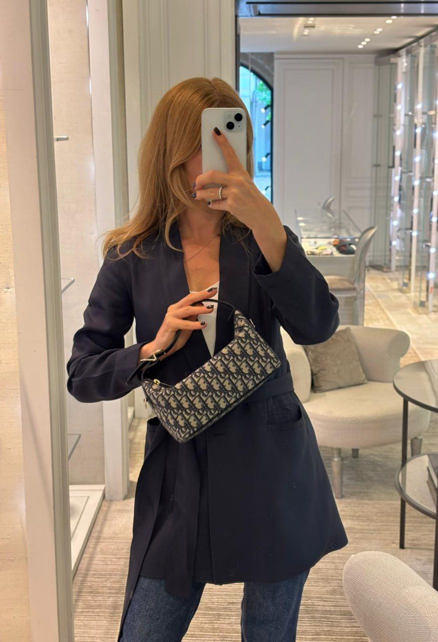 Oblique Saddle Pochette