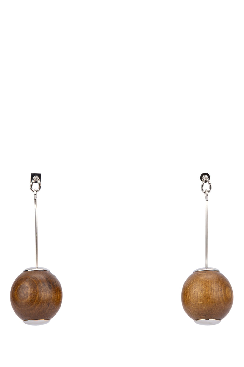 JACQUEMUS LES GRANDES BOUCLES NODO For Women PRINCIPAL:60% WOOD 40% BRASS