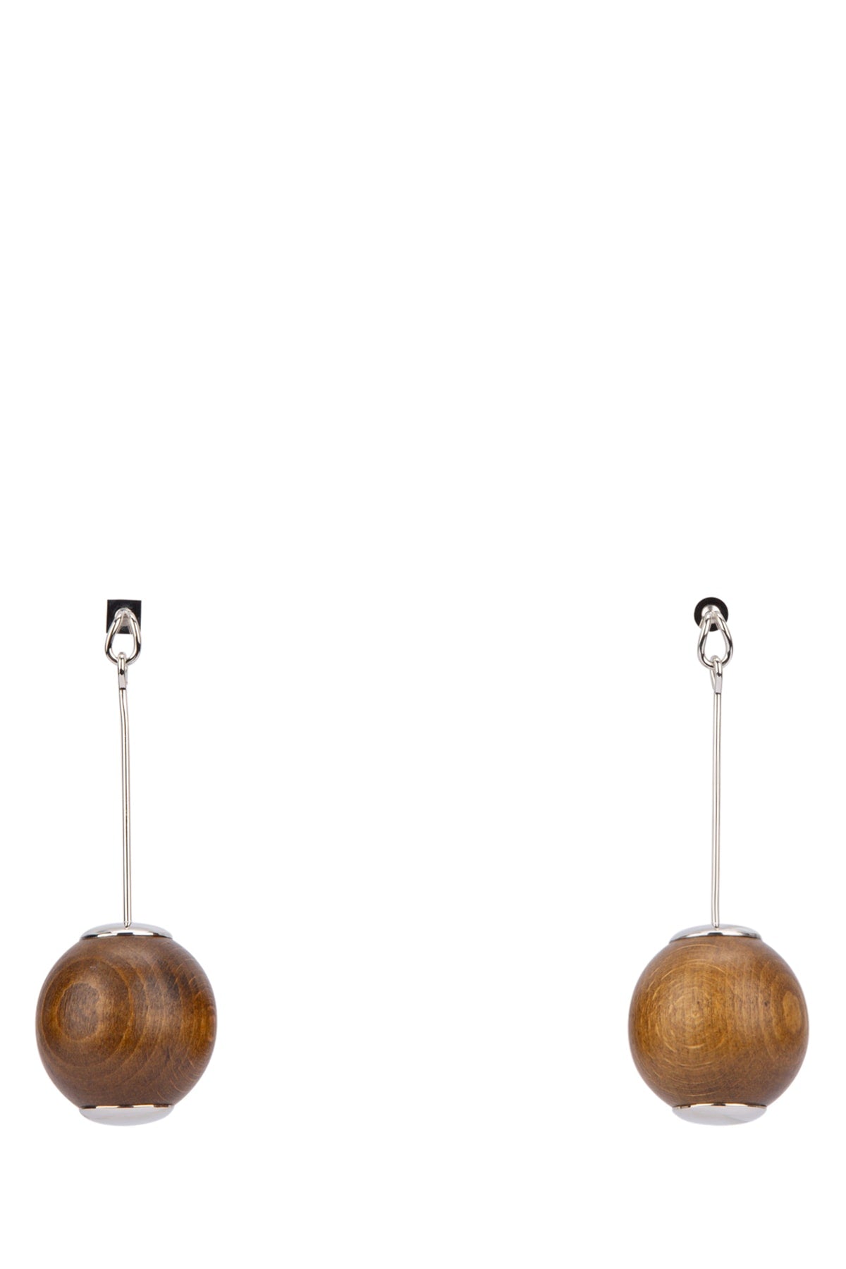 JACQUEMUS LES GRANDES BOUCLES NODO For Women PRINCIPAL:60% WOOD 40% BRASS