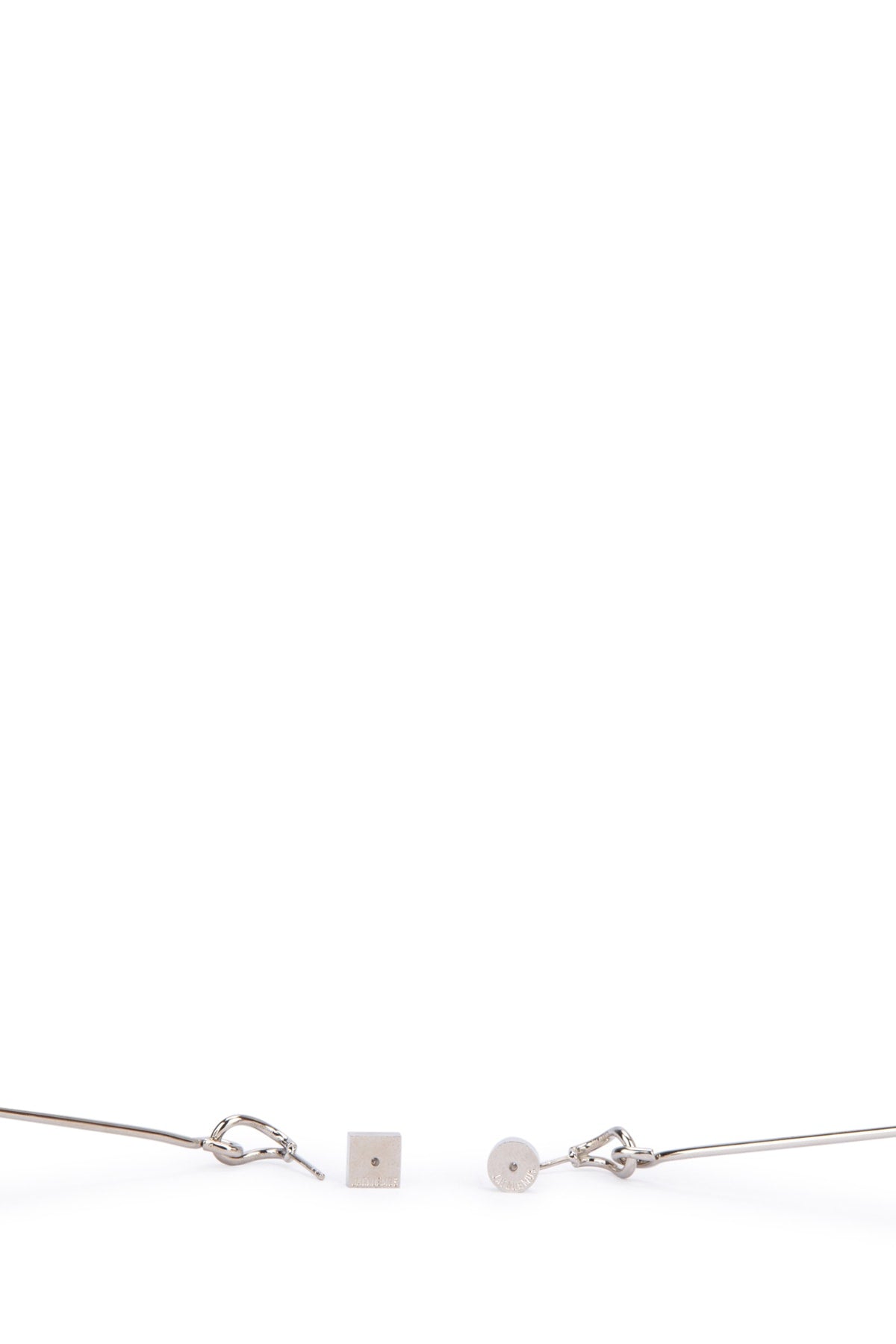 JACQUEMUS LES GRANDES BOUCLES NODO For Women PRINCIPAL:60% WOOD 40% BRASS