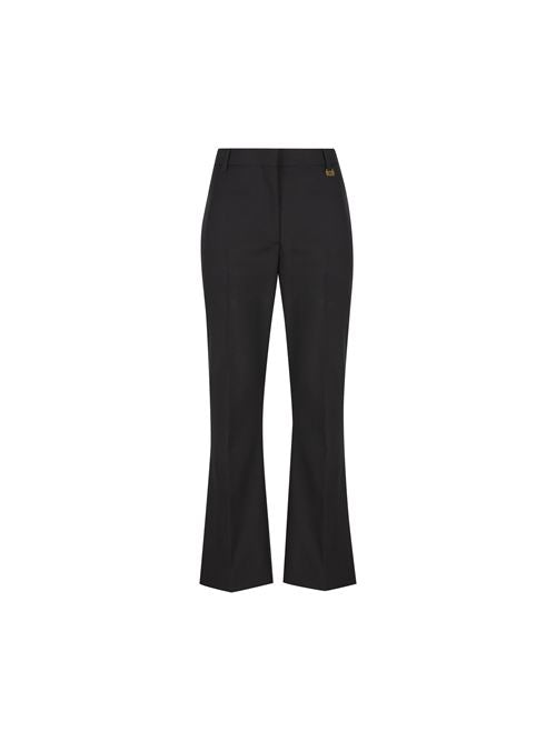 Pantaloni svasati in lana