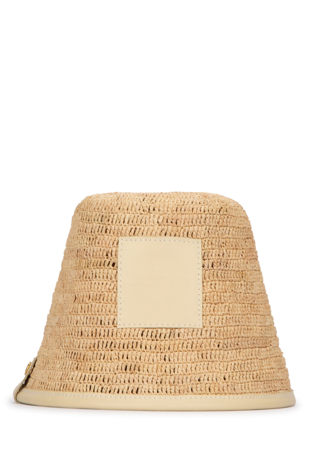 JACQUEMUS LE BOB SOLI For Women PRINCIPAL 100% RAFFIA SECOND100% COW LEATHER