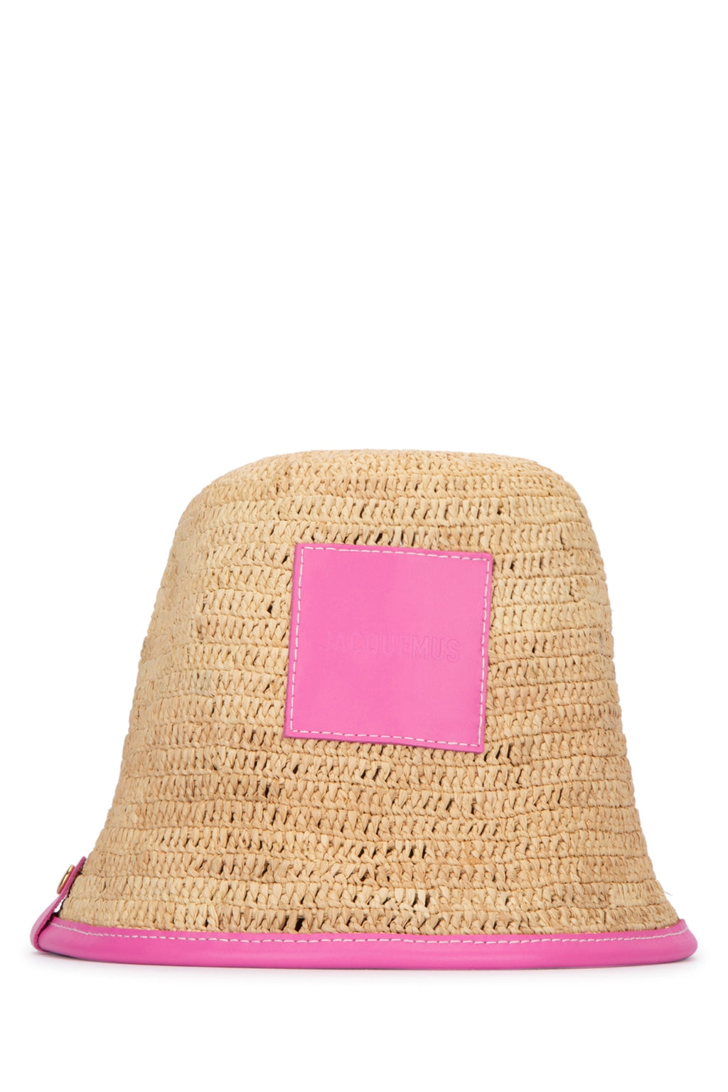 JACQUEMUS CAPPELLO For Women PRINCIPAL 100% RAFFIA SECOND100% COW LEATHER