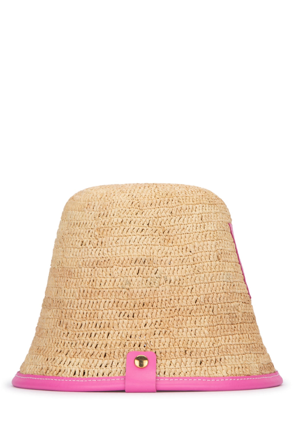 JACQUEMUS CAPPELLO For Women PRINCIPAL 100% RAFFIA SECOND100% COW LEATHER