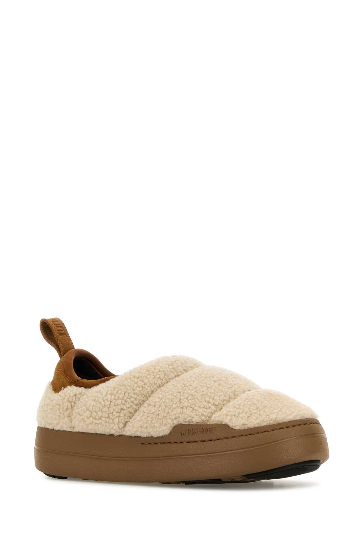 MOON BOOT MB PARK PUFFER FLEECE For Women Exterior: 100% Fabric Interior: 100% Fabric Sole: Rubber