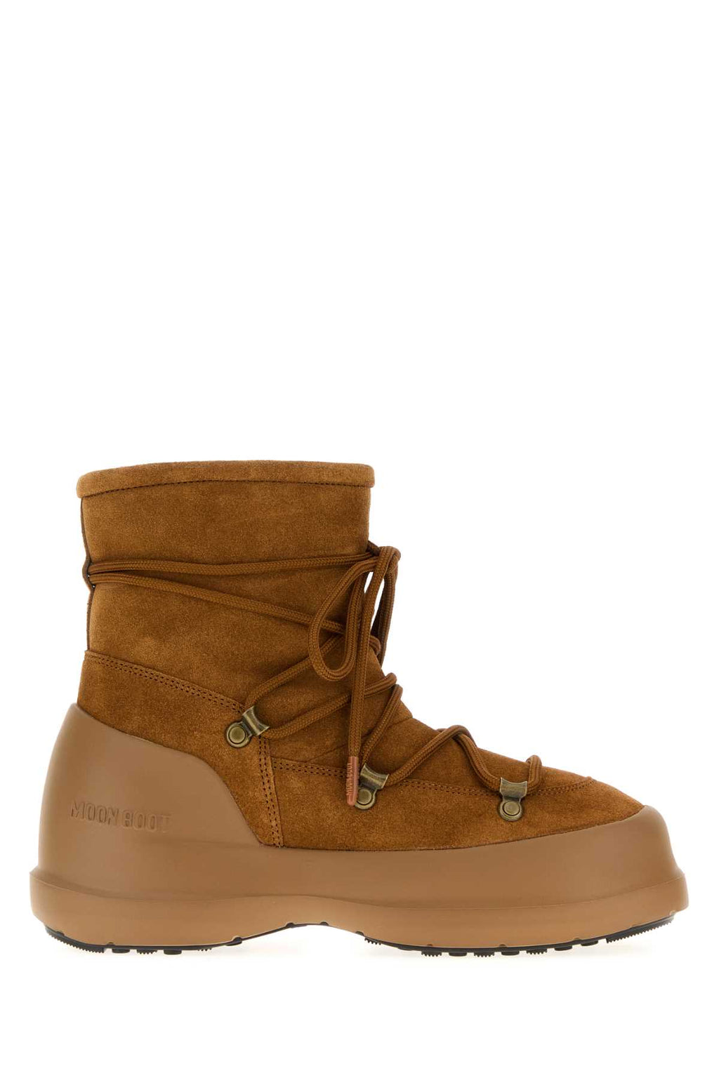 MOON BOOT MB LUNA BOOT SUEDE For Women Exterior: 100% Suede Interior: 100% Shearling Sole: Rubber
