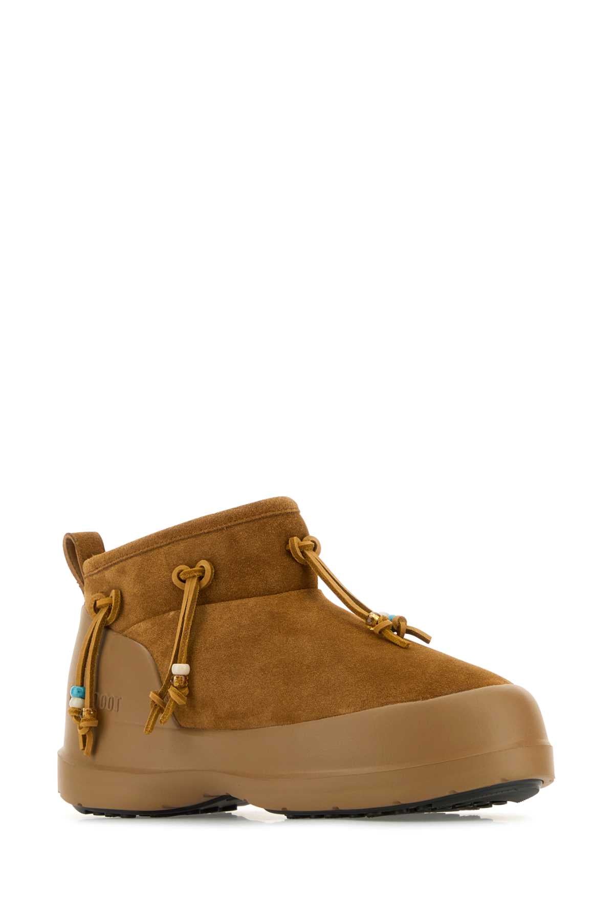 MOON BOOT MB LUNA LOW SUEDE BEADS For Men Exterior: 100% Suede Interior: 100% Fabric Sole: Rubber