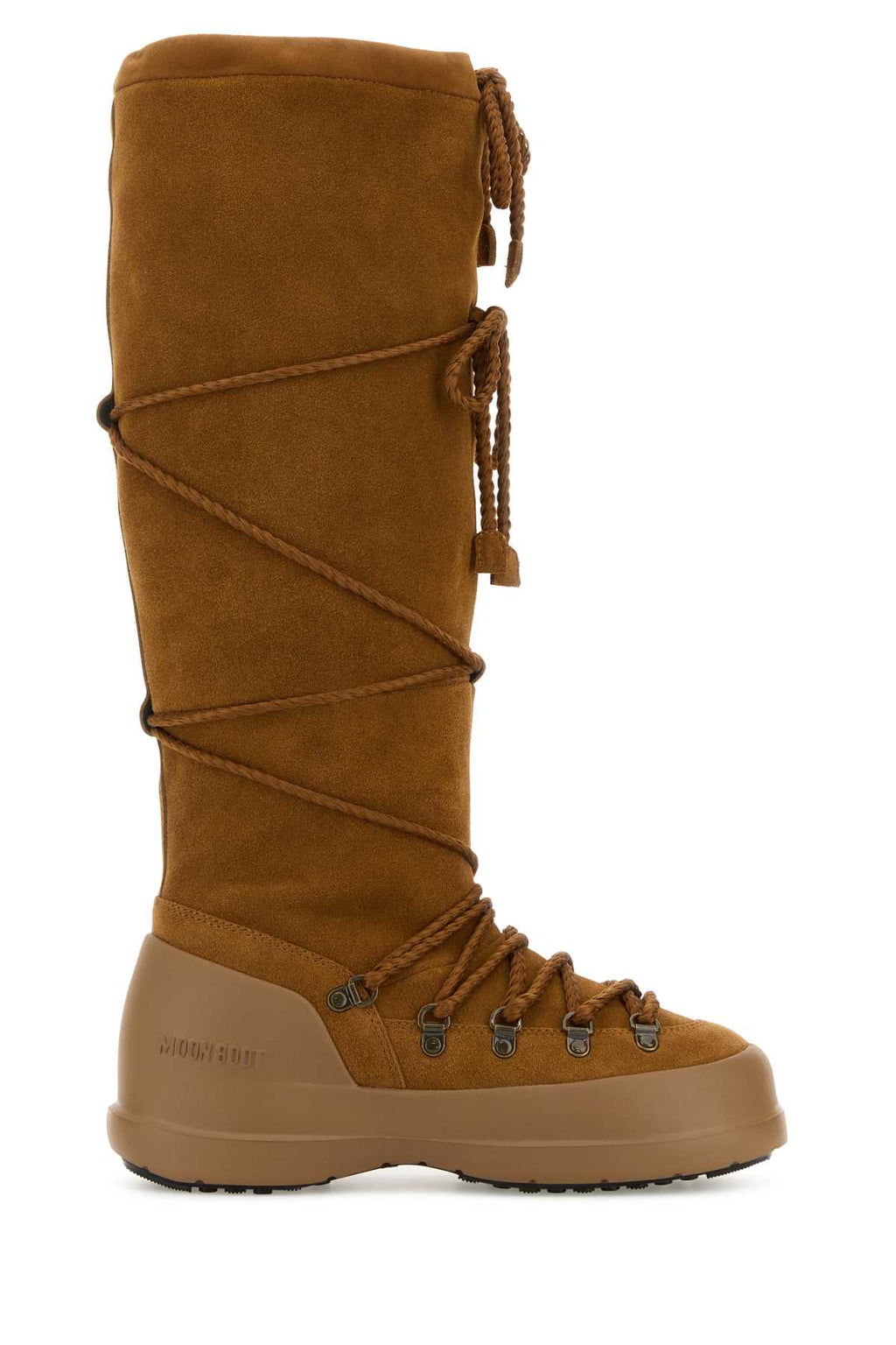 MOON BOOT MB LUNA BOOT EXTRA SUEDE For Women Exterior: 100% Suede Interior: 100% Suede Sole: Rubber