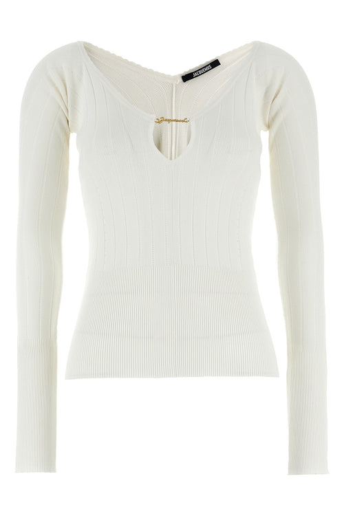 JACQUEMUS 'Le haut Pralù' top For Women 94% viscose 6% polyester