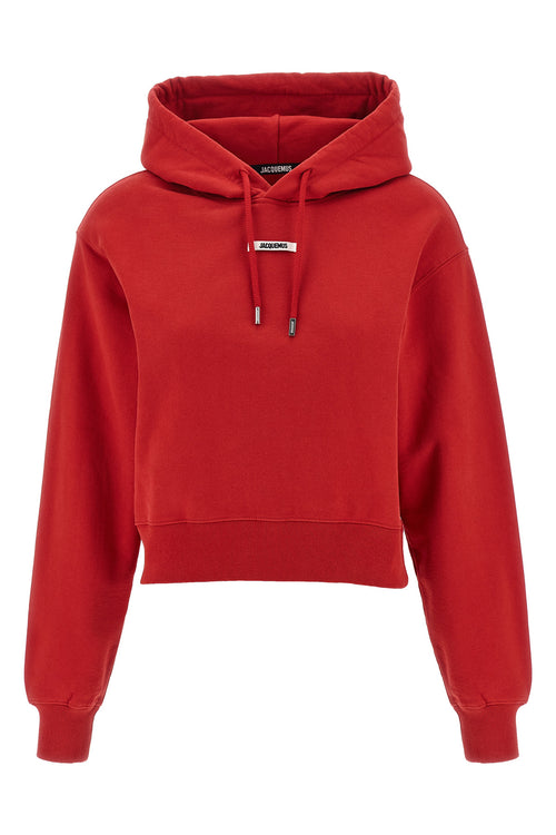 JACQUEMUS 'Le Hoodie Gros-Grain' hoodie For Women 100% cotton