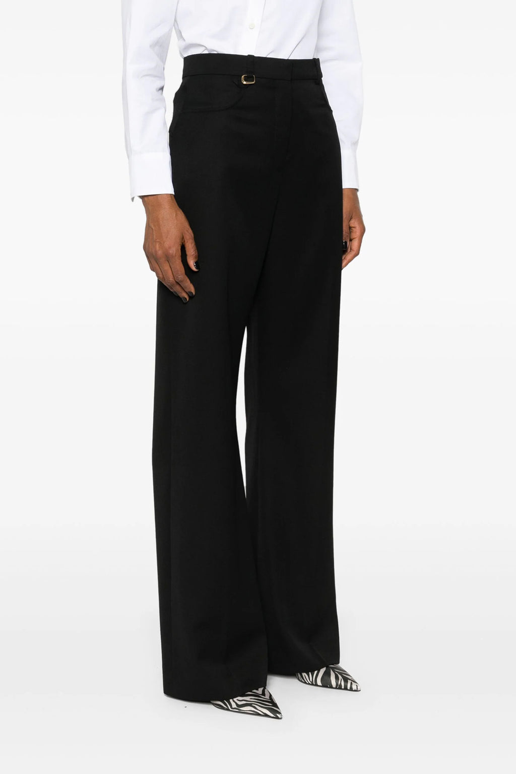 JACQUEMUS 'Sauge' pants For Women 100% virgin wool