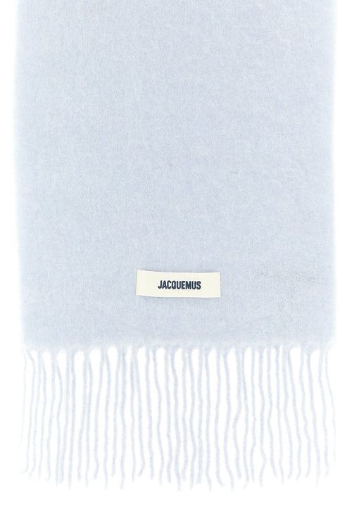 JACQUEMUS 'L'Echarpe Carro' scarf For Men 28% wp, 28% wo, 24% wv, 20% pa
