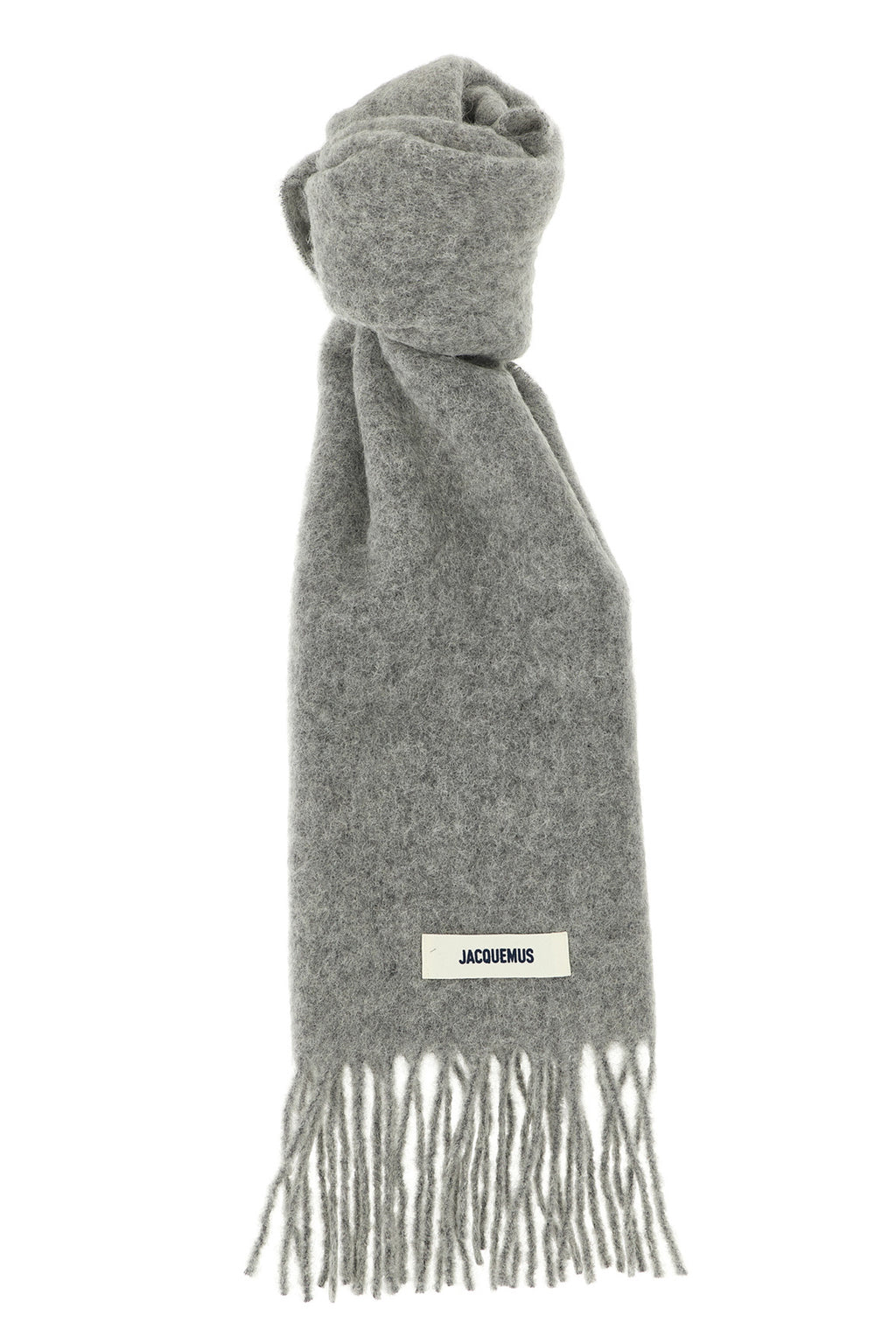 JACQUEMUS 'L'Echarpe Carro' scarf For Men 28% wp, 28% wo, 24% wv, 20% pa