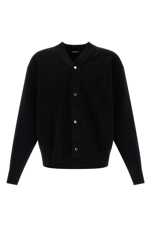 JACQUEMUS 'Le Cardigan Doppio' cardigan For Men 90% merino wool 6% polyamide
