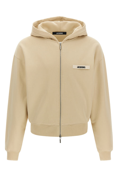 JACQUEMUS 'Le Hoodie Grip Gros Grain' hoodie For Men 100% cotton