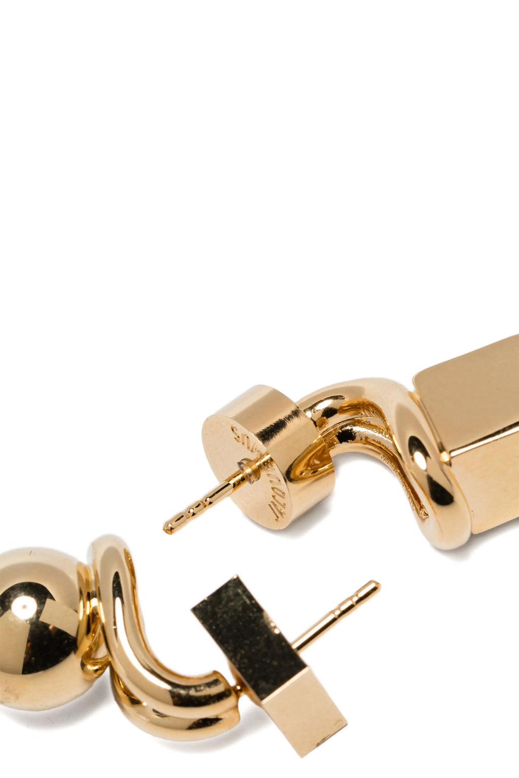 JACQUEMUS 'Les Puces Nodo' earrings For Women 100% brass
