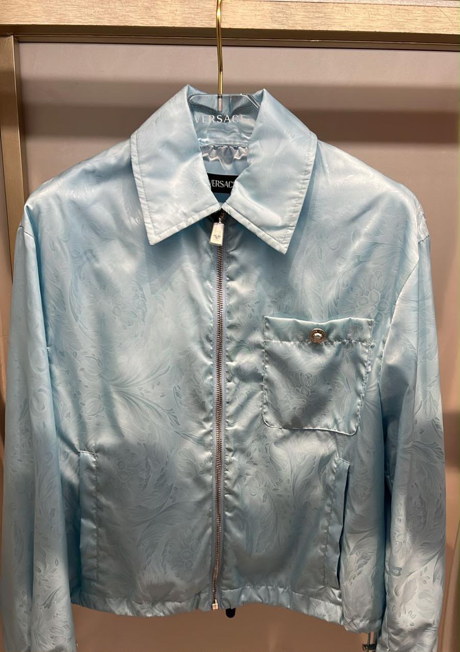 Barocco Jacquard Zip-Up Jacket