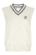 Logo patch vest