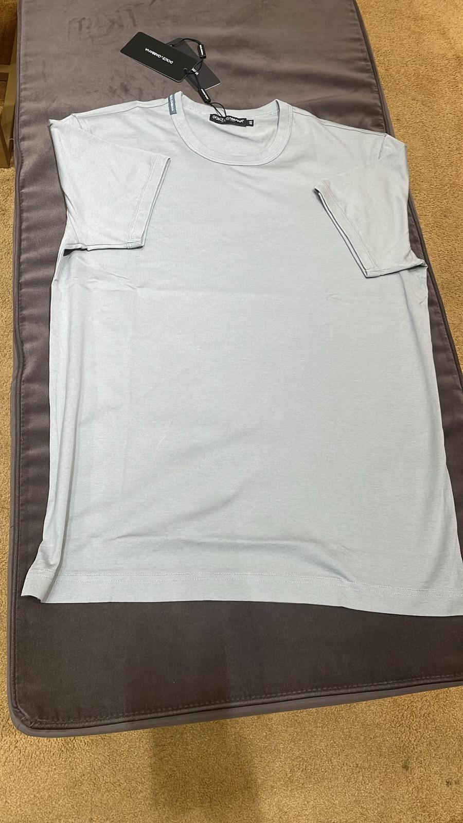 Crew-neck T-shirt in cotton jersey