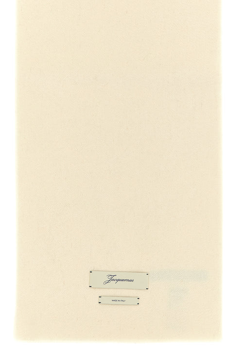 JACQUEMUS 'L'Echarpe Cachemiro' scarf For Men 97% cashmere 3% wool