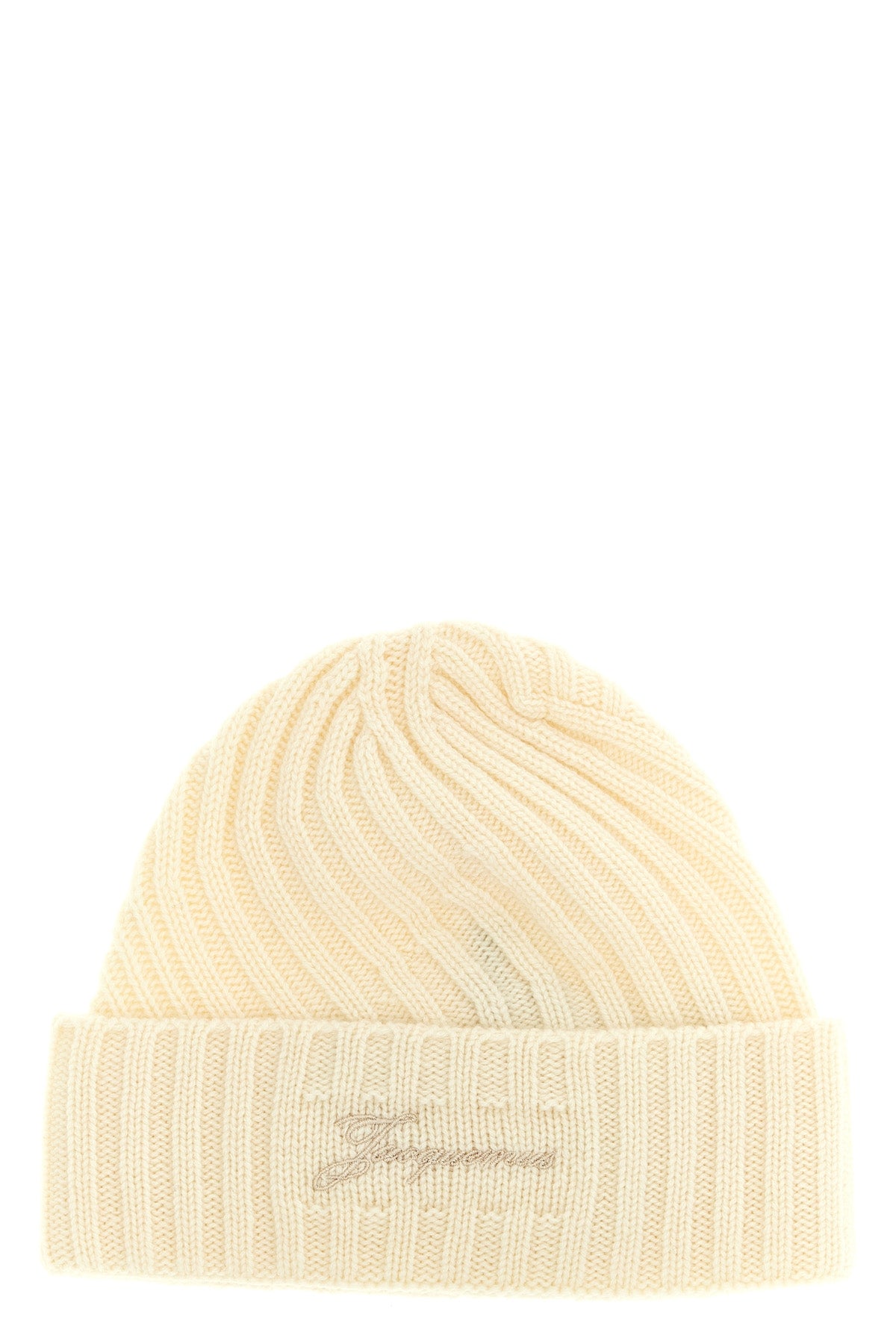 JACQUEMUS 'Le Bonnet Tourni' cap For Men 63% cachemire 37% merino wool