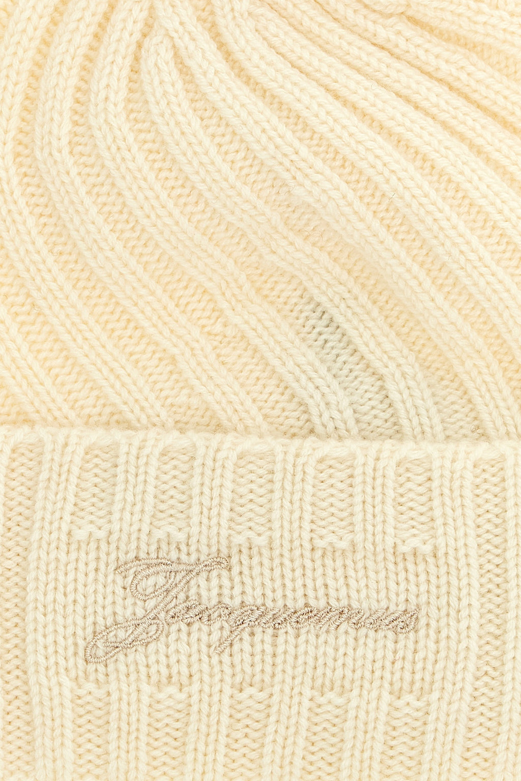 JACQUEMUS 'Le Bonnet Tourni' cap For Men 63% cachemire 37% merino wool