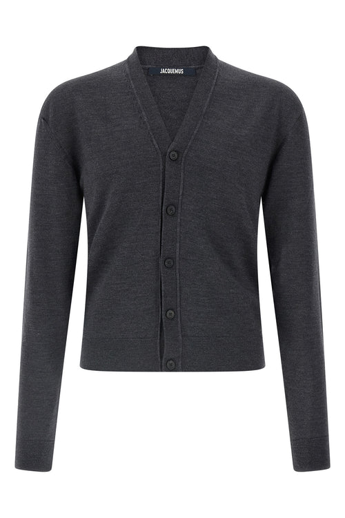 JACQUEMUS 'Le Cardigan Brodé' cardigan For Men 100% merino wool