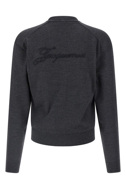 JACQUEMUS 'Le Cardigan Brodé' cardigan For Men 100% merino wool