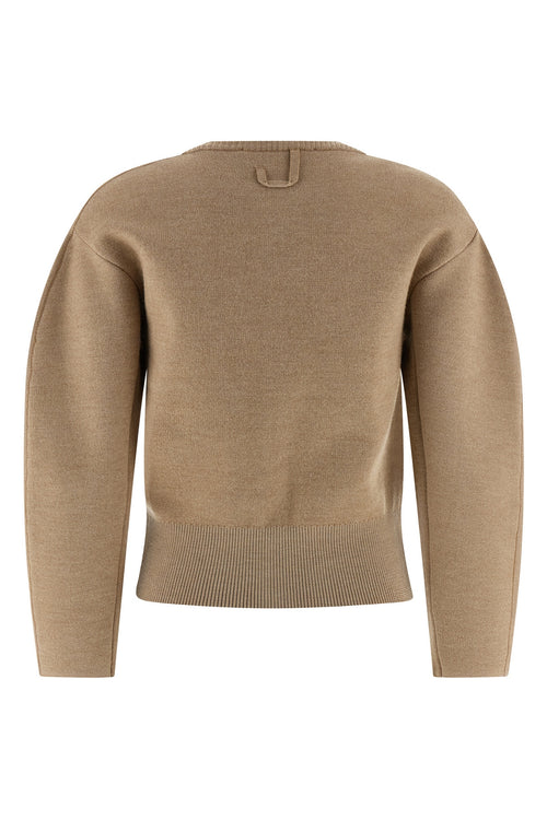 JACQUEMUS 'Le Gilet Doppio' cardigan For Women 90% merino wool 10% cachemire
