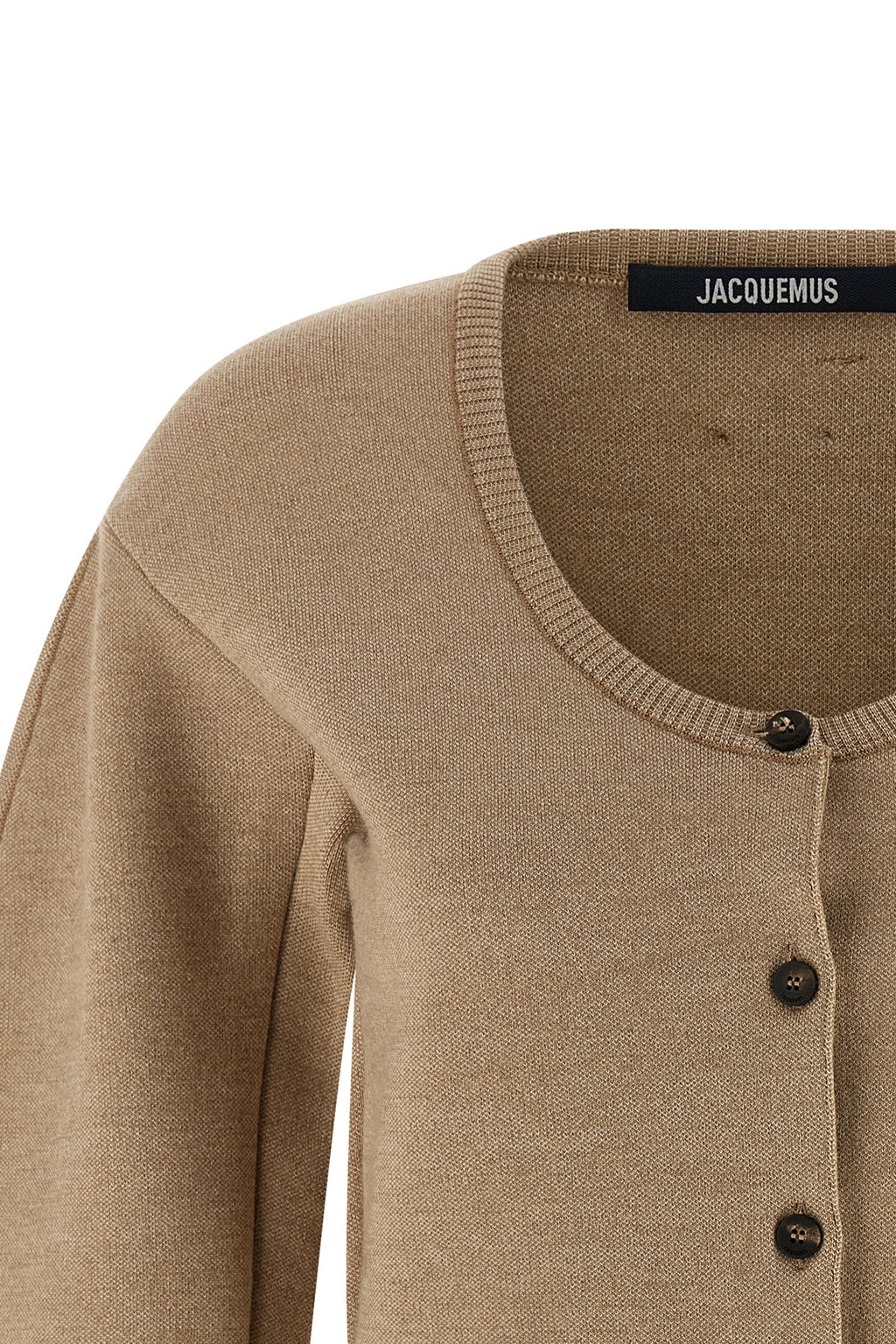 JACQUEMUS 'Le Gilet Doppio' cardigan For Women 90% merino wool 10% cachemire