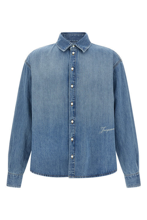 JACQUEMUS 'La Chemise De-Nîmes Simon' shirt For Men 100% cotton