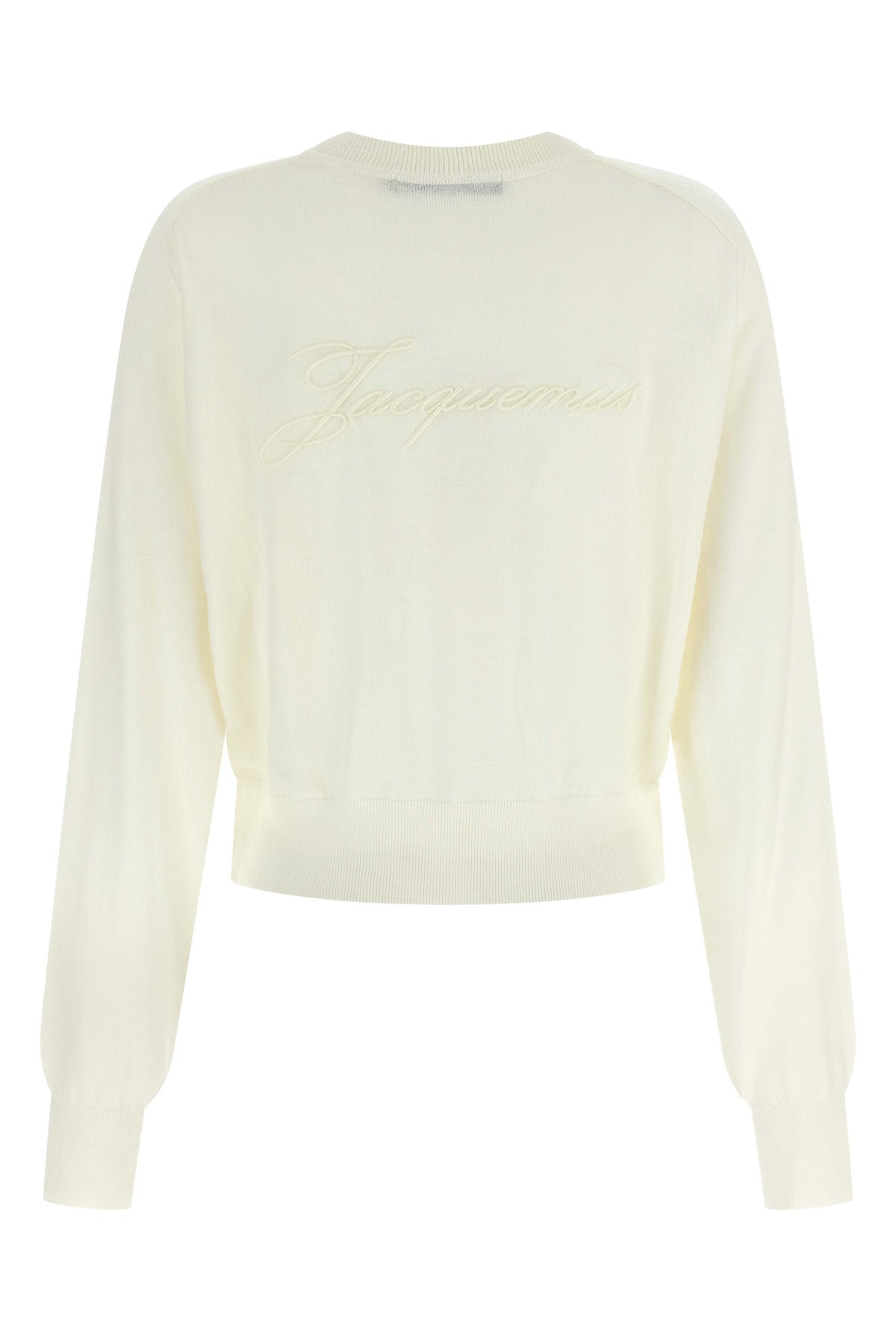 JACQUEMUS 'Le Sweater Brodé' sweater For Women 90% merino wool 6% polyamide