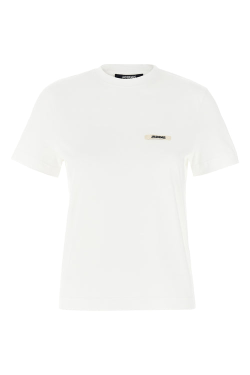 JACQUEMUS 'Le T-shirt Gros-Grain' T-shirt For Women 100% cotton
