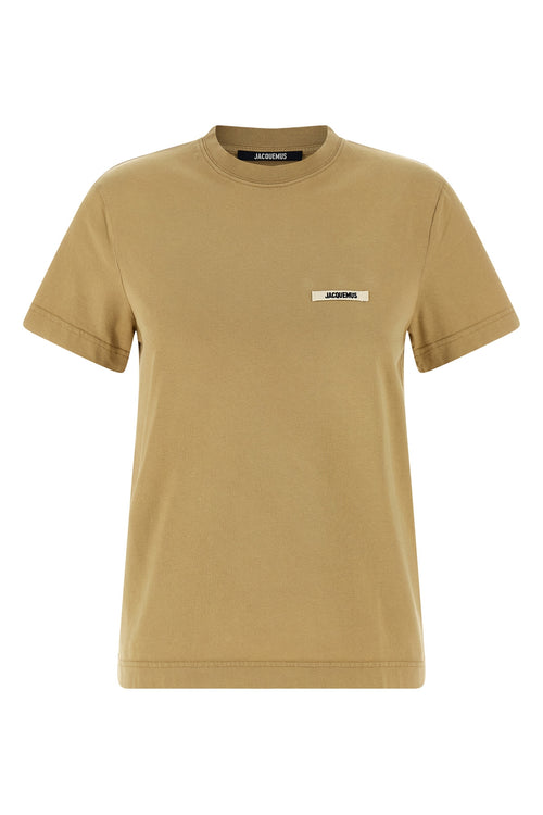 JACQUEMUS 'Le T-shirt Gros-Grain' T-shirt For Women 100% cotton