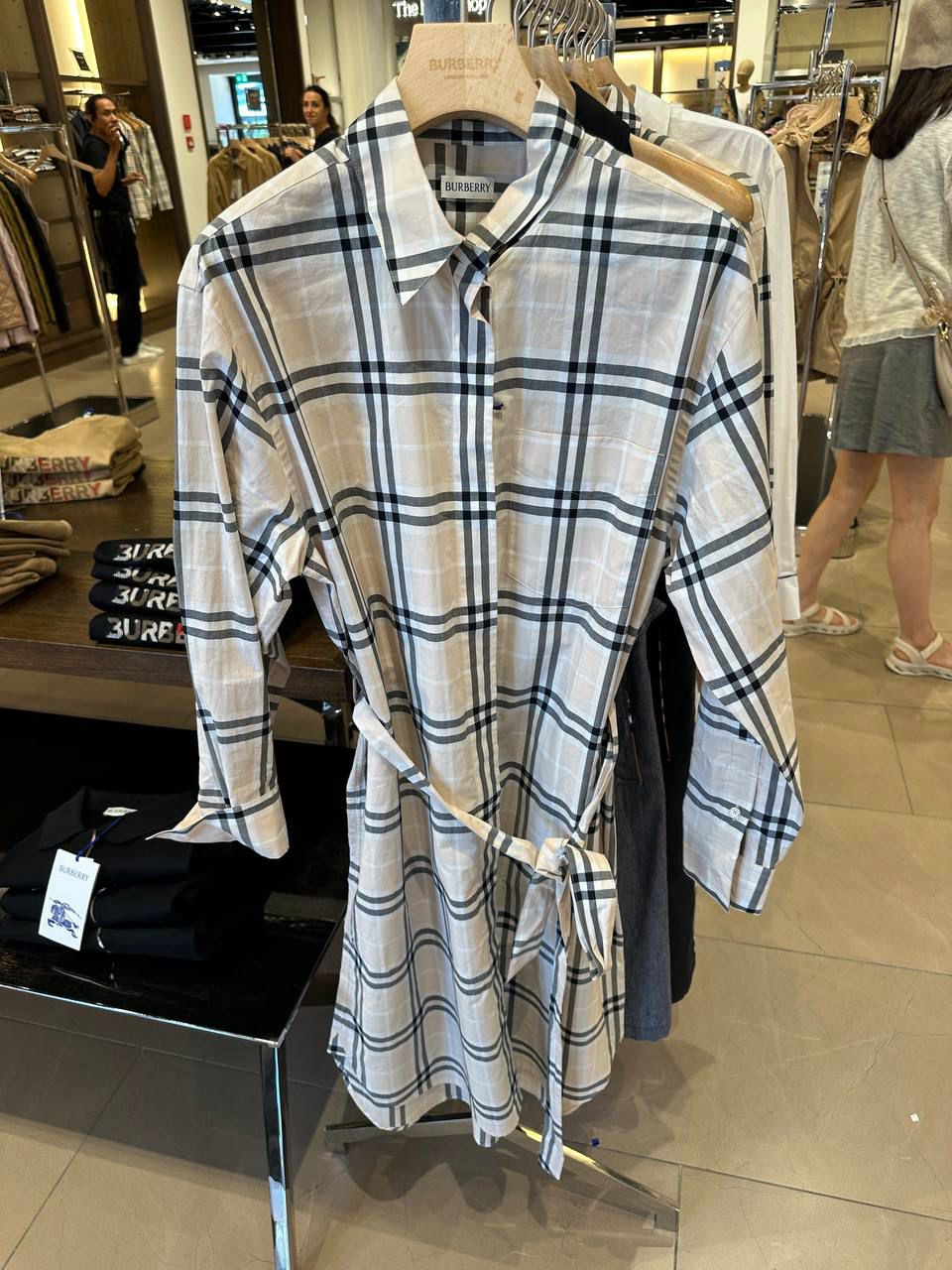 Cotton Shirt Dress